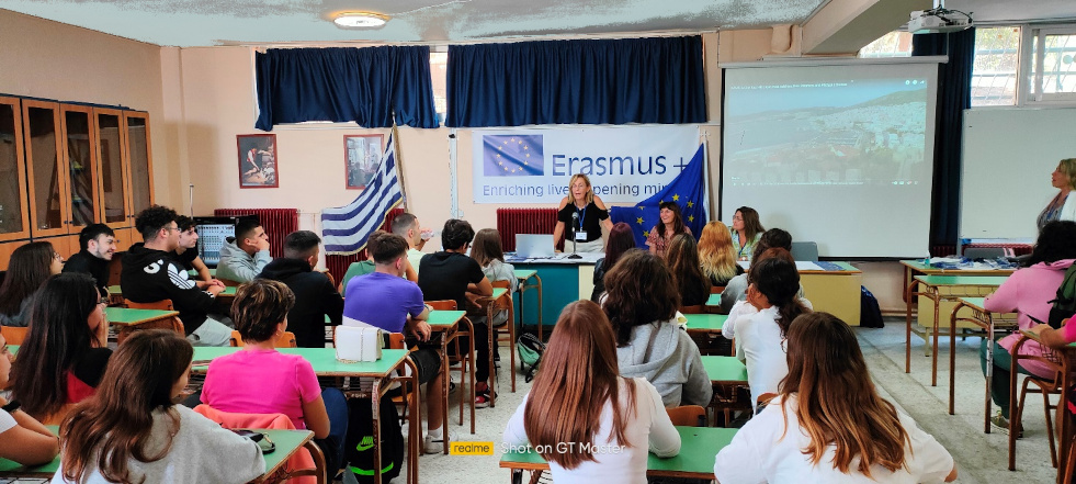 Mattinata di condivisione e di workshop studenti e docenti Greci e Italiani